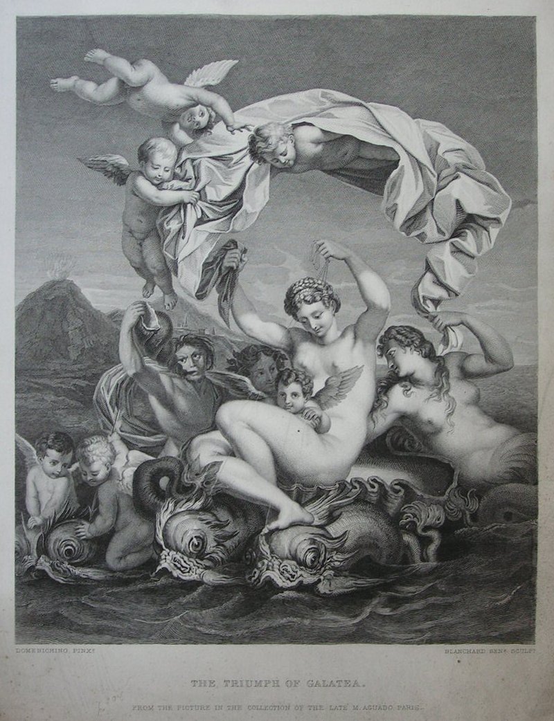 Print - The Triumph of Galatea - 